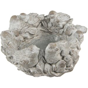 Clayre & Eef 6TE0407 Pot de fleurs Ø 27x12 cm...