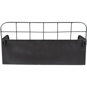 Clayre & Eef 6Y4745 Étagère murale 38x14x20 cm noir