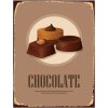 Clayre & Eef 6Y5053 Plaque de texte 25x1x33 cm Marron Chocolat