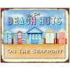 Clayre & Eef 6Y5161 Plaque de texte 25x1x20 cm Blau Beach Huts