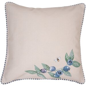 Clayre & Eef BBF21 Housse de coussin 40x40 cm Beige...