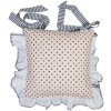 Clayre & Eef BBF25 Housse de coussin de chaise 40x40 cm Beige