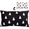 Clayre & Eef BWX36-1 Housse de coussin 30x50 cm blanc - noir