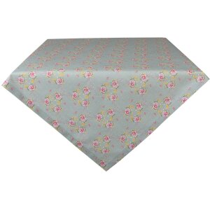 Clayre & Eef CHB01 Nappe 100x100 cm vert - rose