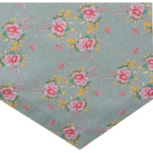 Clayre & Eef CHB01 Nappe 100x100 cm vert - rose