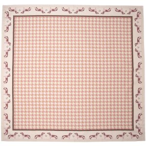 Clayre & Eef DHL01 Nappe 100x100 cm marron