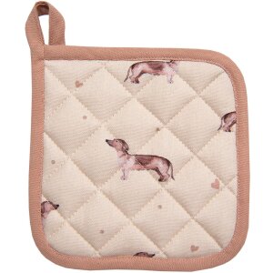 Clayre & Eef DHL45K Manique enfant 16x16 cm Beige