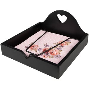 Clayre & Eef DTR73-1 Serviettes en papier 33x33 cm...