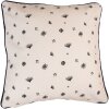 Clayre & Eef FAF21 Housse de coussin 40x40 cm Beige - Noir