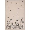 Clayre & Eef FAF42-1 Linge de cuisine 50x70 cm Beige - Noir