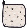 Clayre & Eef FAF45 Manique 20x20 cm Beige - Noir