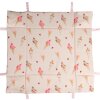 Clayre & Eef FAS47 Corbeille à pain 35x35x8 cm Beige - Rose