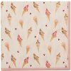 Clayre & Eef FAS73-1 Serviettes en papier 33x33 cm (20 pièces) Beige - Rose