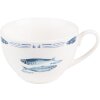 Clayre & Eef FIBKS Tasse à café avec soucoupe 12x6x6 cm - Ø 15x2 cm - 250 ml