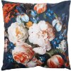 Clayre & Eef KT021.307 Housse de coussin 45x45 cm bleu - orange