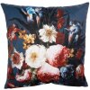 Clayre & Eef KT021.308 Housse de coussin 45x45 cm bleu - rouge