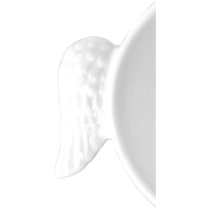 Clayre & Eef WINBO Bol 14x10x5 cm - 150 ml Blanc Bol à soupe