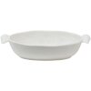 Clayre & Eef WINPSO plat ovale 26x14x5 cm blanc plat de service