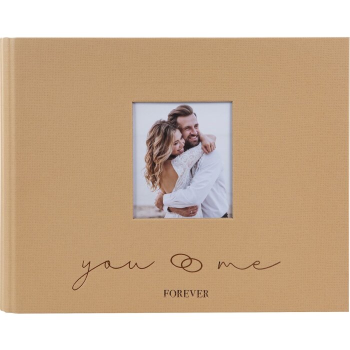 Goldbook livre dor Forever brun 25x20 cm 100 pages blanches