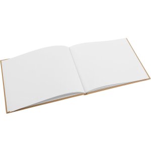 Goldbook livre dor Forever brun 25x20 cm 100 pages blanches