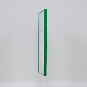 Effect cadre plastique Art vert 18x27 cm verre clair