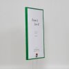 Effect cadre plastique Art vert 18x27 cm verre clair