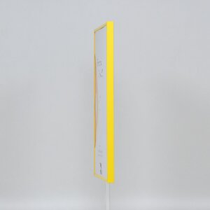 Effect Cadre plastique Art jaune 25x50 cm verre clair