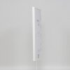 Effect cadre plastique Art blanc 25x70 cm verre clair