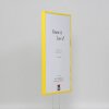 Cadre plastique Effect Art jaune 62x93 cm verre clair