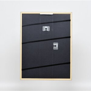 Effect Cadre photo en bois massif Profil 39 noir 10x15 cm verre normal