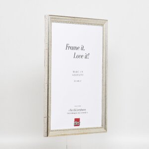 Effect Cadre photo en bois Profil 85 Argent 29,7x42 cm Verre normal