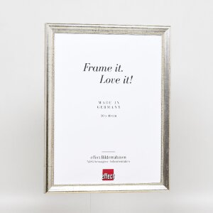 Effect Cadre photo en bois Profil 85 Argent 30,5x91,5 cm Verre normal