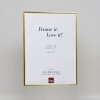 Cadre plastique Effect Art or 59,4x84,1 cm verre antireflet
