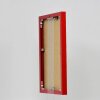 Effect cadre photo aluminium Quadro 21x29,7 cm rouge verre antireflet