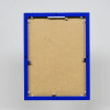 Cadre photo Effect en aluminium Quadro 30x30 cm bleu Verre antireflet Dos MDF