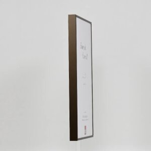 Effect cadre photo aluminium Quadro 42x59,4 cm bronze verre antireflet