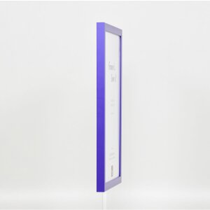 Effect miroir mural profilé bois Top Cube miroir lilas 30x40 cm