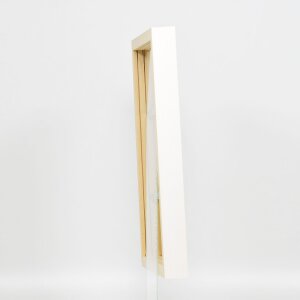 Efffect Cadre en bois Profil 55 Cadre maillot 60x90 cm blanc verre artistique