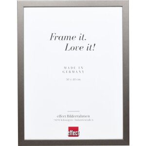 Cadre en bois Effect Top Cube 15x20 cm platine verre...