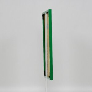 Cadre plastique Effect Art vert 45x80 cm verre musée