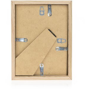 Cadre en bois ZEP Malmo naturel 15x20 cm avec passe-partout 10x15 cm