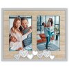 Cadre photo en bois ZEP Lola 2 photos 10x15 cm (26x21 cm)