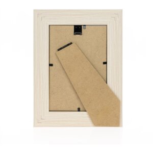 Cadre photo en bois ZEP Termoli beige 10x15 cm