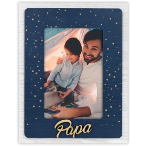 Cadre photo en bois ZEP Astro FR bleu 10x15 cm Cadre...