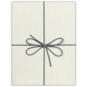 ZEP Coffret cadeau Piacenza gris 13,3x18,4x4 cm...