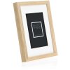 Cadre en bois ZEP Malmo naturel 40x60 cm avec passe-partout 30x45 cm