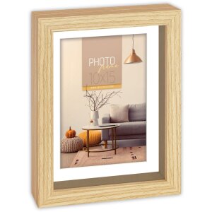 Cadre-objet ZEP Sorrento 10x15 naturel (14,5x20x3,5 cm)