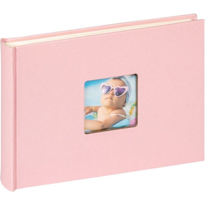 Walther Petit album photo FUN rose 22x16 cm 40 pages blanches