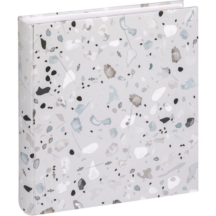 Walther Album photo Terrazzo Stone Grey 30x30 cm 60 pages blanches