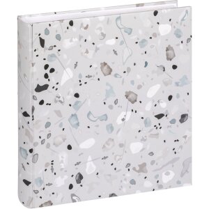 Walther Album photo Terrazzo Stone Grey 30x30 cm 60 pages...